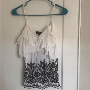 Cold shoulder camisole